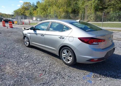 2020 Hyundai Elantra Sel из США, поврежденный, VIN 5NPD84LF4LH571760